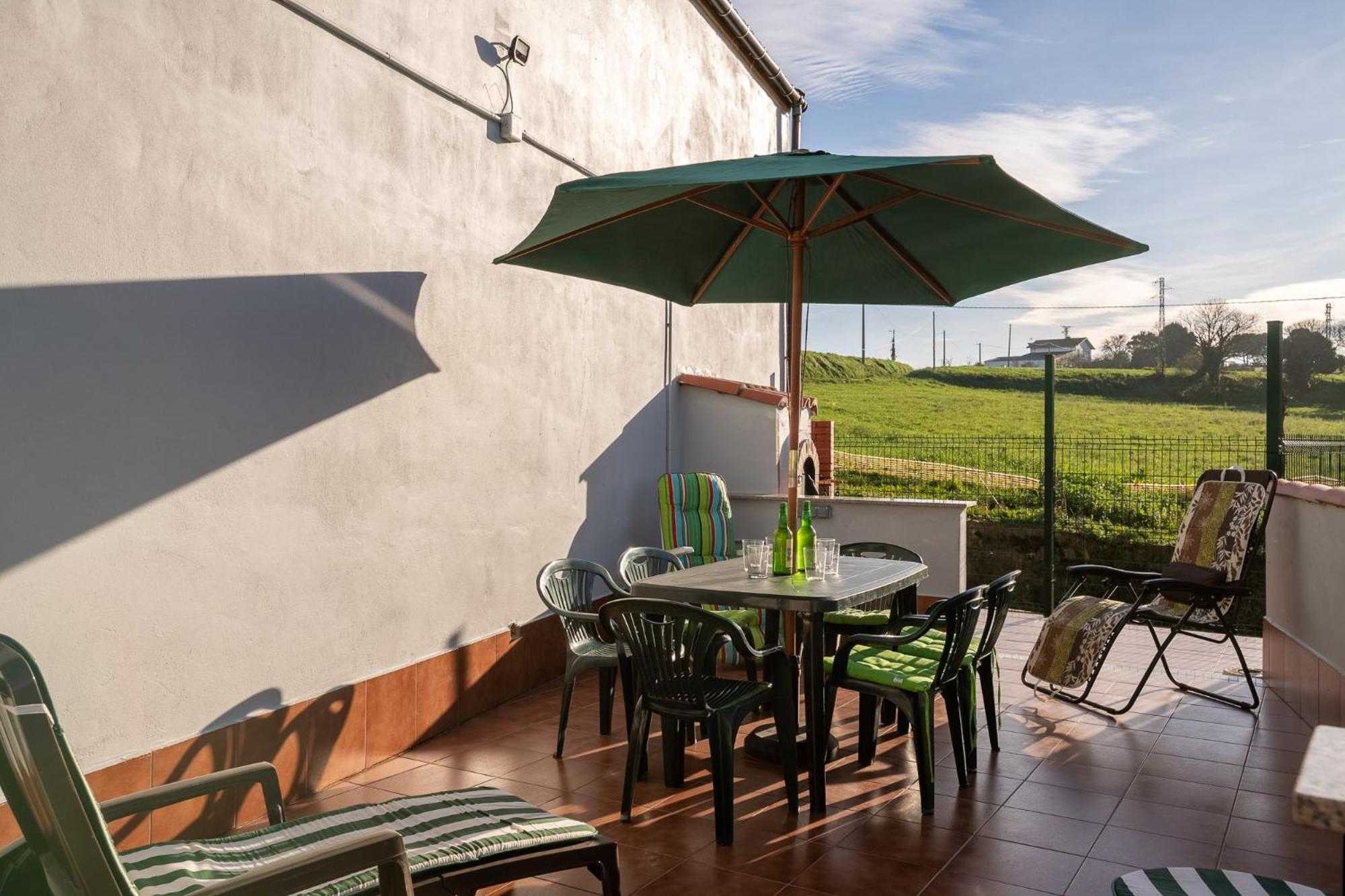Casa Garabeto Villa Luanco Exteriör bild